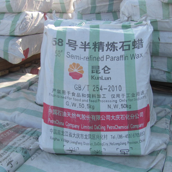 Semi Refined Paraffin Wax 58-60