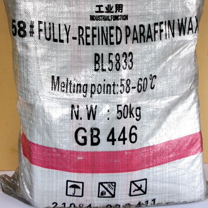 Fully Refined Paraffin Wax 58-60