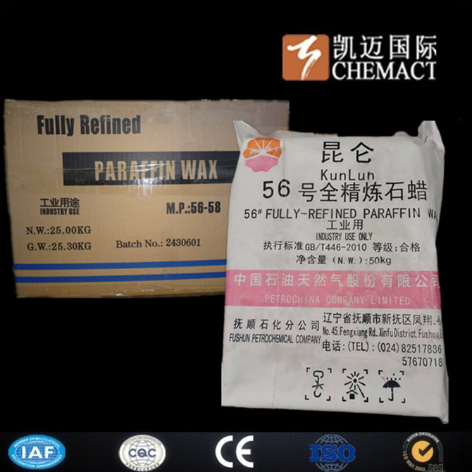 Fully Refined Paraffin Wax 56-58